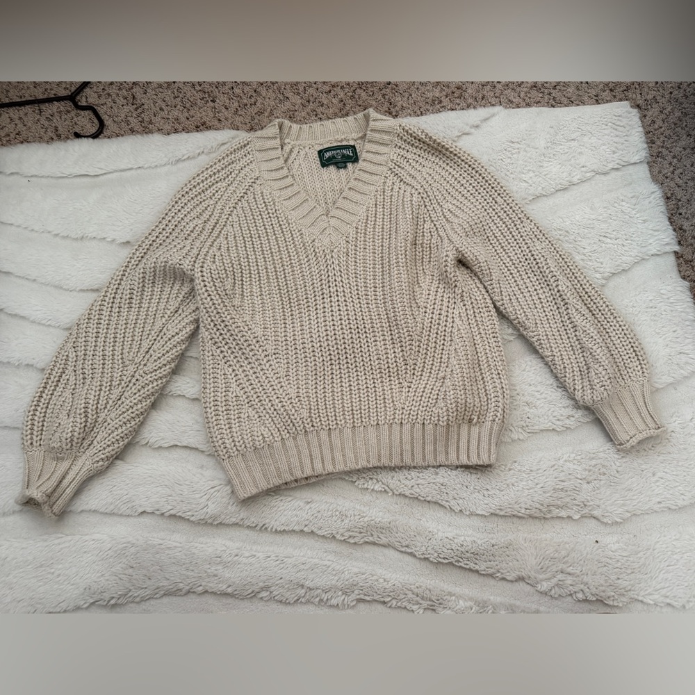 Crochet AE sweater